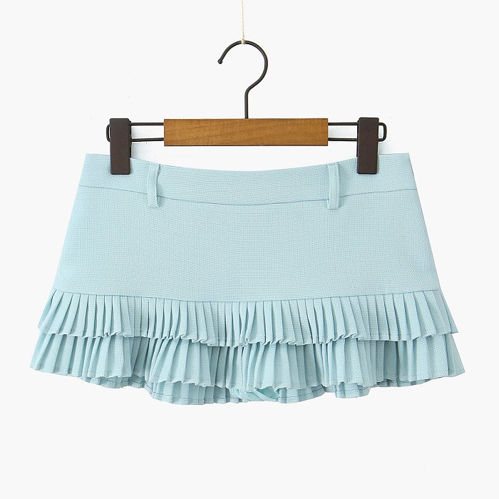SUPER WHOLESALE | Pleated Mini Skirt
