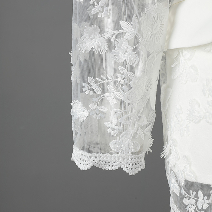 SUPER WHOLESALE | Patchwork Lace Blazer