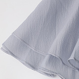 SUPER WHOLESALE | Ruffles Shirt Dress