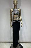 SUPER WHOLESALE | Beaded Skirt Set with Tank Top