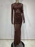 SUPER WHOLESALE | lLayers See-through Long Dress