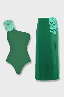 SUPER WHOLESALE | One-piece Swimwear with Skirt