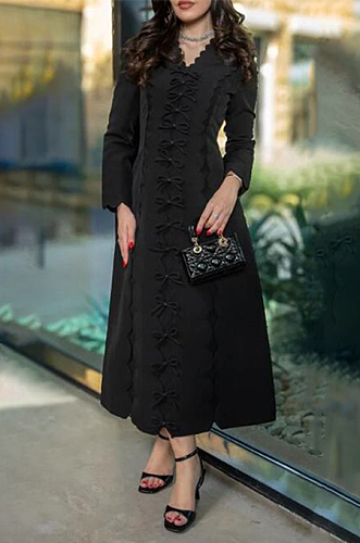 SUPER WHOLESALE | Bows Long Dress