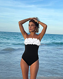 SUPER WHOLESALE | One-piece Swimwear with Skirt