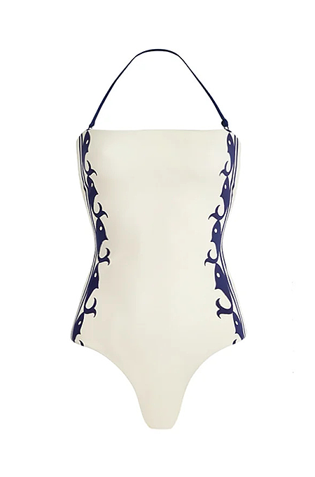 SUPER WHOLESALE | Blue Stripes Swimwear