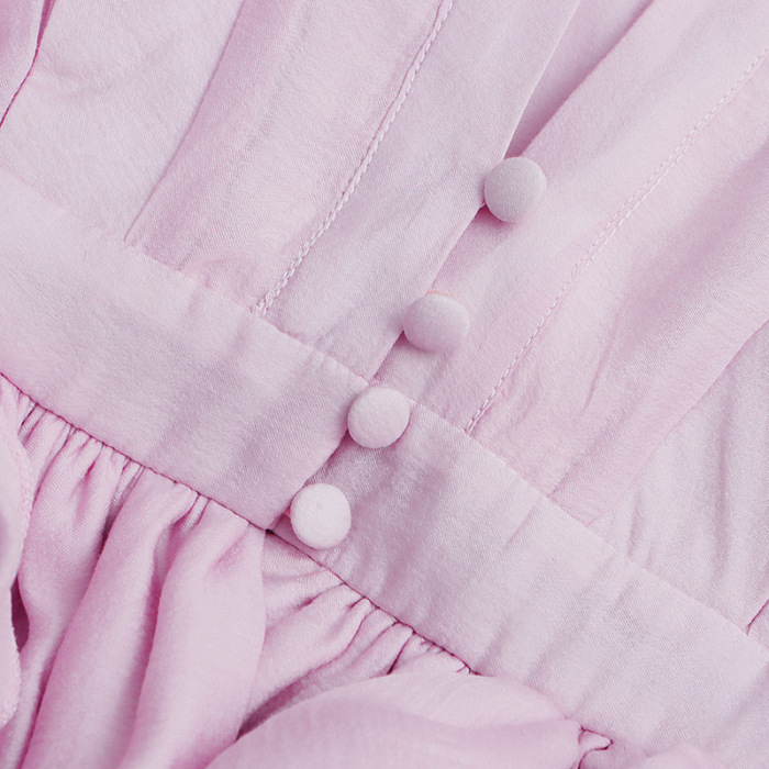SUPER WHOLESALE | Ruffles Cut-out Mini Dress