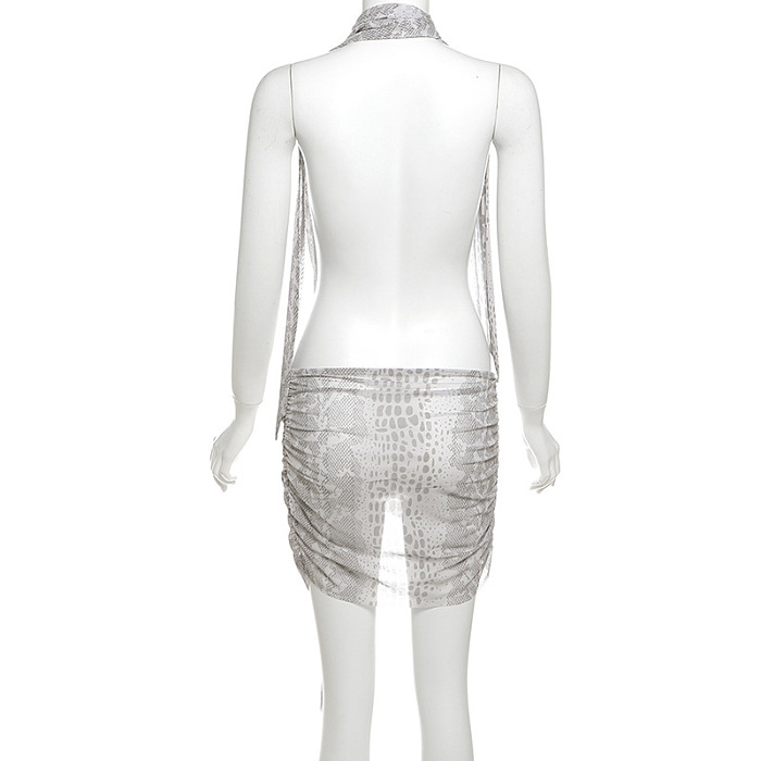 SUPER WHOLESALE | Halter Mini Dress