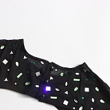 SUPER WHOLESALE | Chiffon Patchwork Long Dress