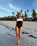 SUPER WHOLESALE | One-piece Swimwear with Skirt
