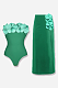 SUPER WHOLESALE | One-piece Swimwear with Skirt