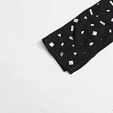 SUPER WHOLESALE | Chiffon Patchwork Long Dress