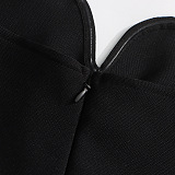 SUPER WHOLESALE | Chiffon Patchwork Long Dress