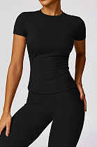 Stretchy T-shirt(black)