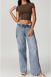Cropped T-shirt(brown)