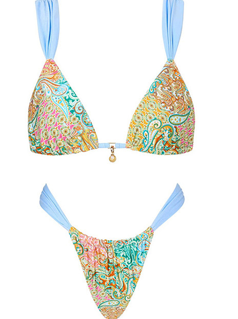 SUPER WHOLESALE | Printed Bikini Set