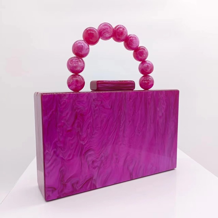 SUPER WHOLESALE | Acrylic Square Handle Bag