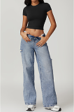 Cropped T-shirt(black)