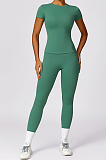 Stretchy T-shirt(grass green)
