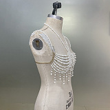 SUPER WHOLESALE |  Pearl-Beads Bra Top