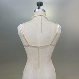 SUPER WHOLESALE |  Pearl-Beads Bra Top