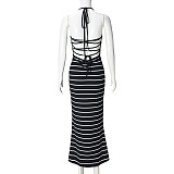 Off-shoulder Long Dress