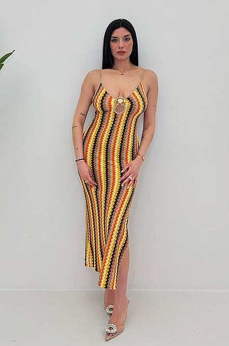 SUPER WHOLESALE | Maxi Cut-out Long Dress