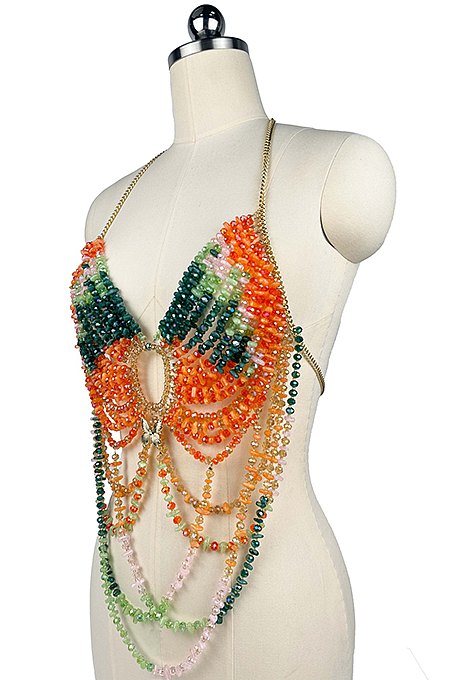SUPER WHOLESALE |   Beach Beads Bra Top