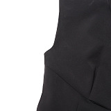 SUPER WHOLESALE | Shirt Collar Long Dress with Tie