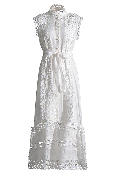 SUPER WHOLESALE | Hollow-out Off-Shoulder Long Dress