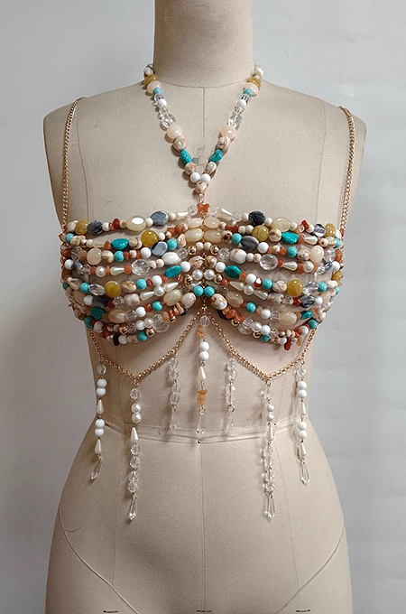 SUPER WHOLESALE | Beach Beads Bra Top