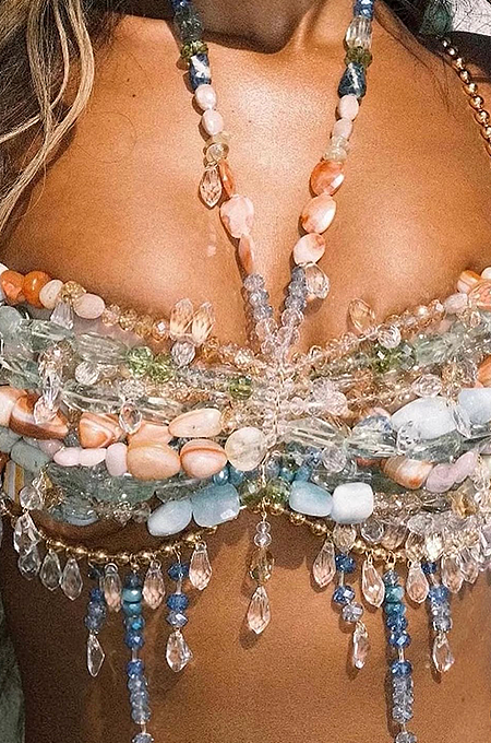 SUPER WHOLESALE | Beach Beads Bra Top