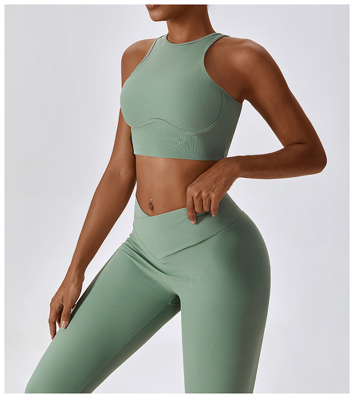 Crew Neck Tank(green)