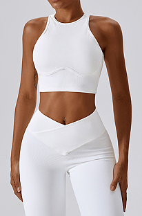 Crew Neck Tank(white)