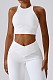 Crew Neck Tank(white)