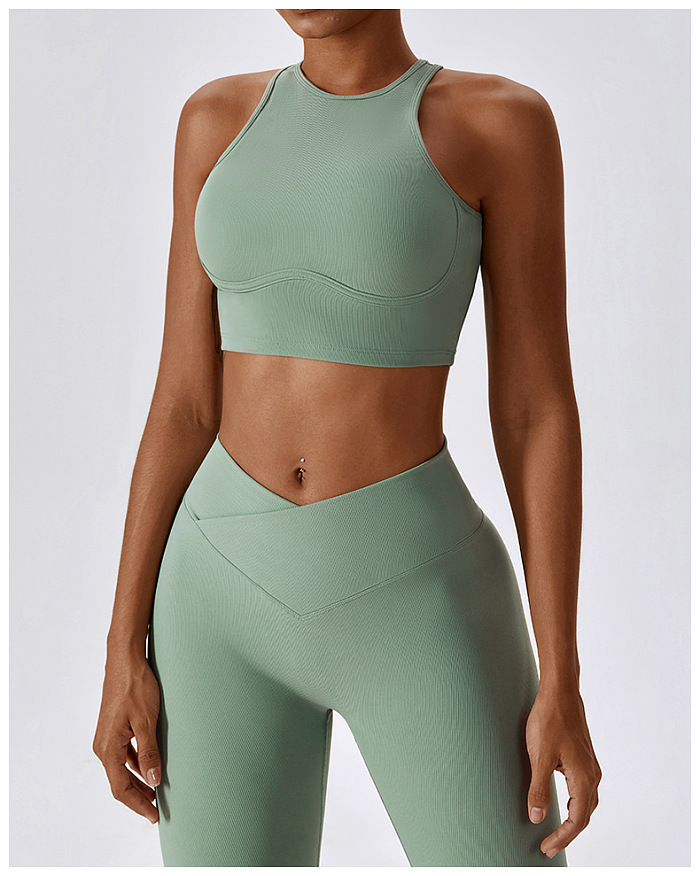 Crew Neck Tank(green)