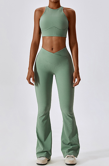 Crew Neck Tank(green)