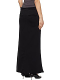 SUPER WHOLESALE | Patchwork Self-tie Pants