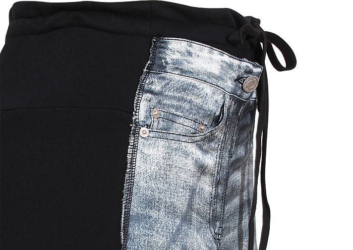 SUPER WHOLESALE | Patchwork Bermuda Shorts