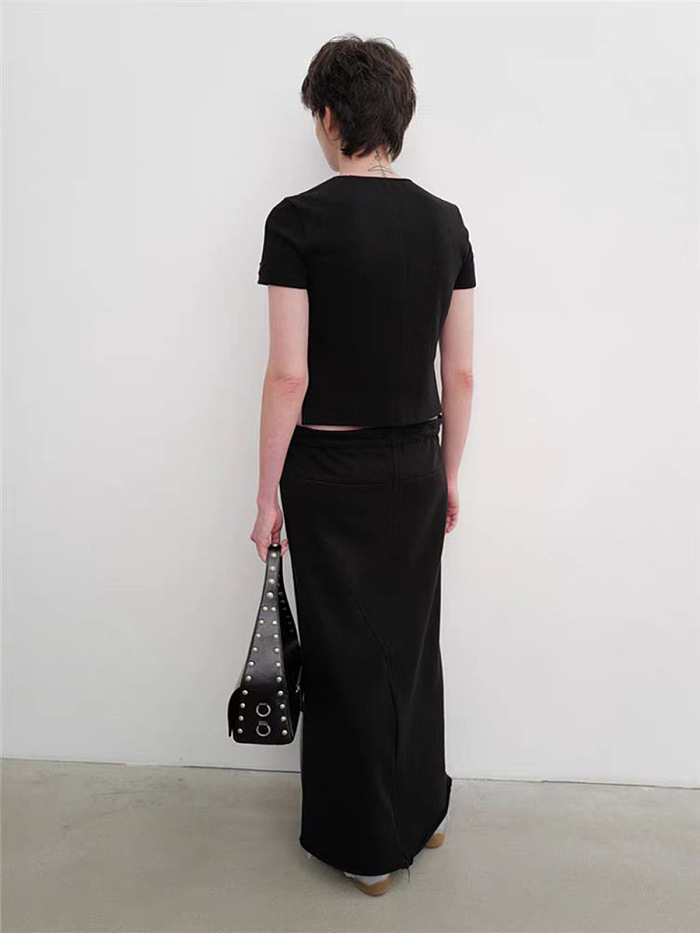 SUPER WHOLESALE | Patchwork Self-tie Pants