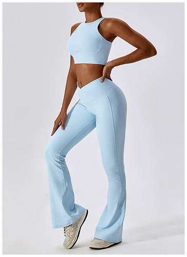 Crew Neck Tank(sky blue)