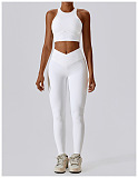Crew Neck Tank(white)