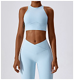 Crew Neck Tank(sky blue)