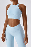 Crew Neck Tank(sky blue)