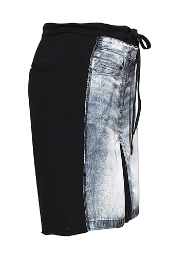 SUPER WHOLESALE | Patchwork Bermuda Shorts