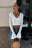 SUPER WHOLESALE |  Single-breasted Knit Top