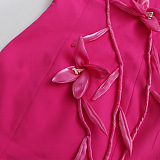 SUPER WHOLESALE |  Tank Mini Dress with 3D Flowers