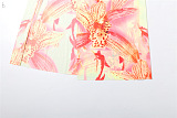 SUPER WHOLESALE |  Printed Halter Long Dress with Bra