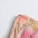 SUPER WHOLESALE |  Embroidered Beaded Strapless Dress