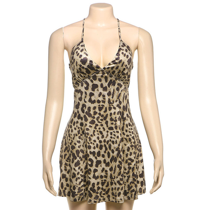 SUPER WHOLESALE |  Leopard Cami Dress