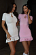 SUPER WHOLESALE |  Front Cut-out Mini Knit Dress